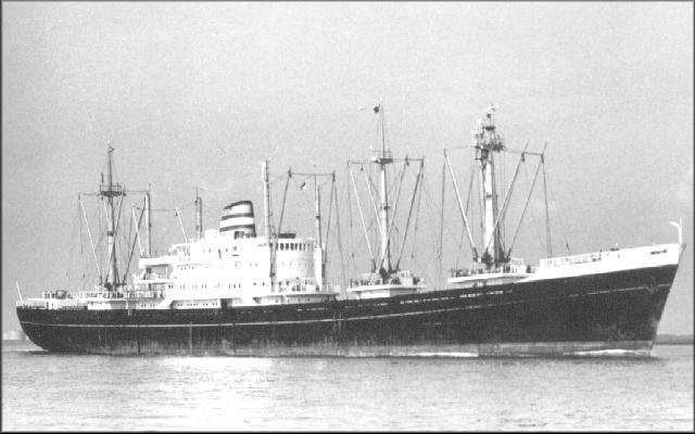 hal57.  ms Kinderdijk 1956