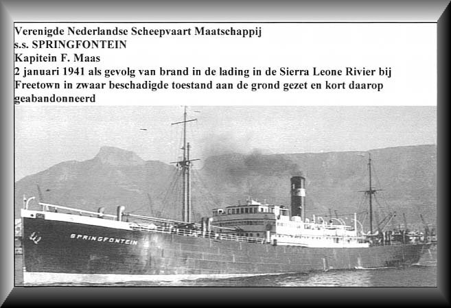 ss Springfontein 1922 foto John Goedhart