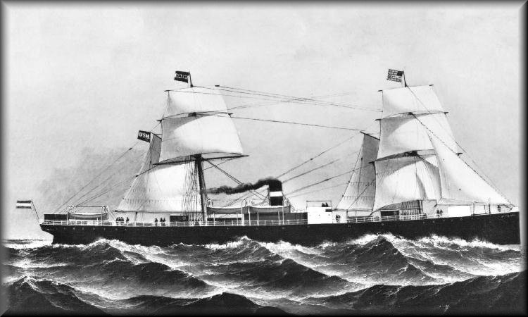 h58. ss Rotterdam. nr 1.   1872