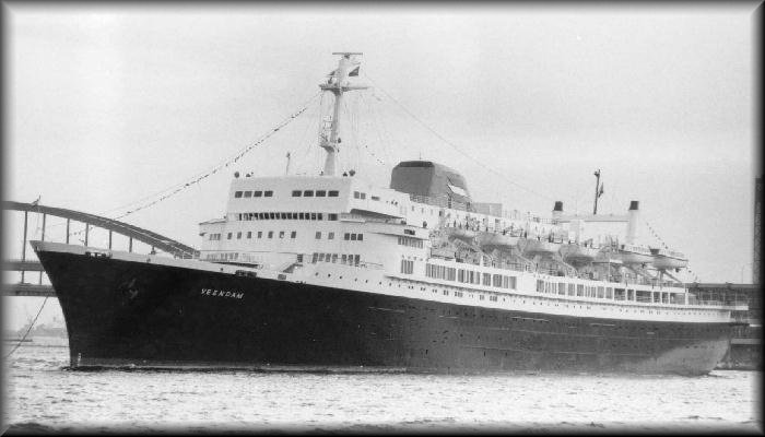 h66. ms Veendam nr3.  1958.