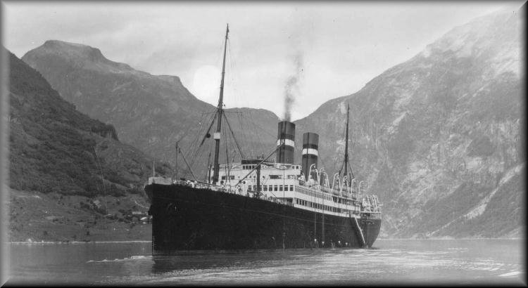 h67.  ss Volendam.  nr 1.   1922.