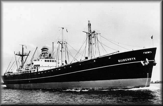 De ss Blijdendijk het  enige Libertyschip van de H.A.L. 