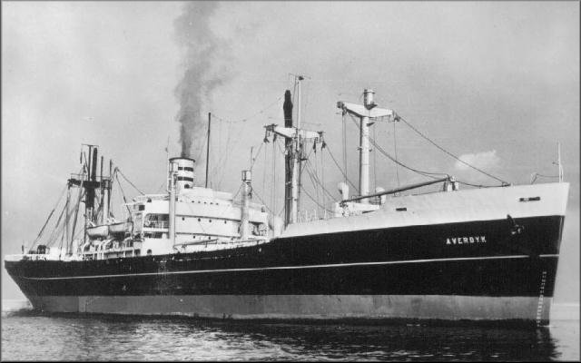 .ss AVERDIJK   Victory  schip.