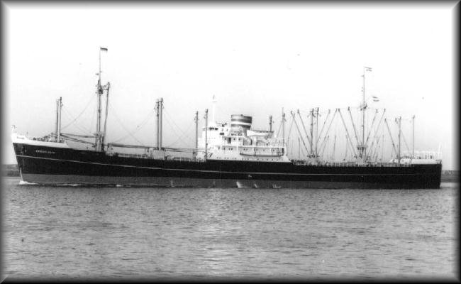   ms SOMMELSDIJK gebouwd in Denenmarken 1939.