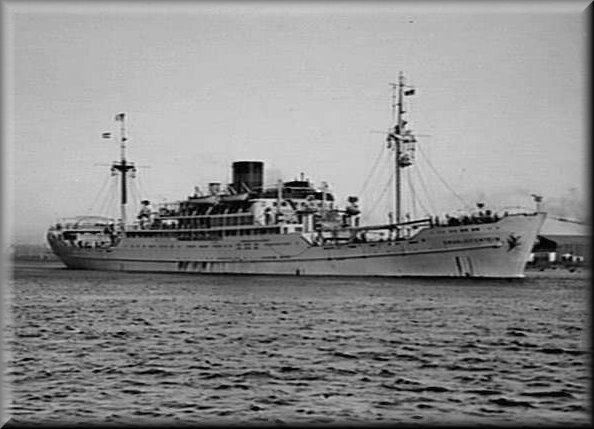 ms Oranjefontein 1940/1945. foto Gerrit