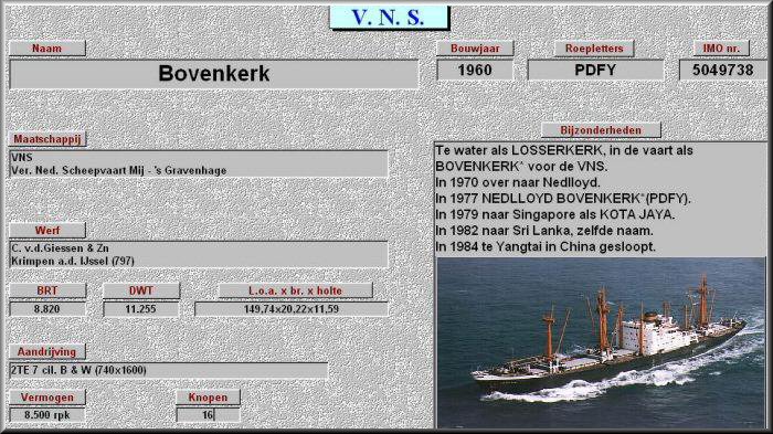 vns54. ms Bovenkerk. was eerst Losserkerk bij kiellegging.