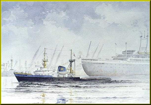 zwarte zee en de Statendam.